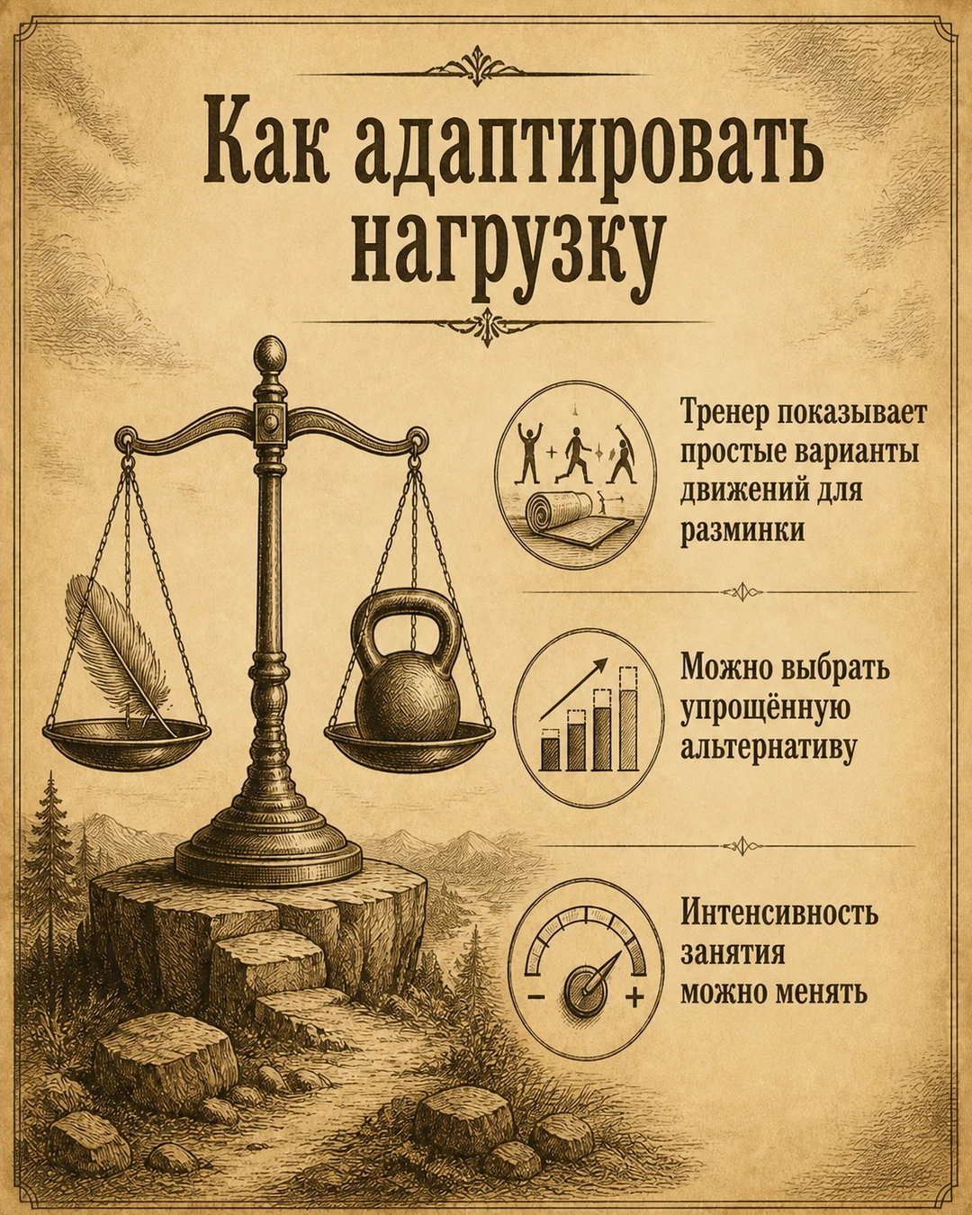 Слайд о выборе варианта нагрузки