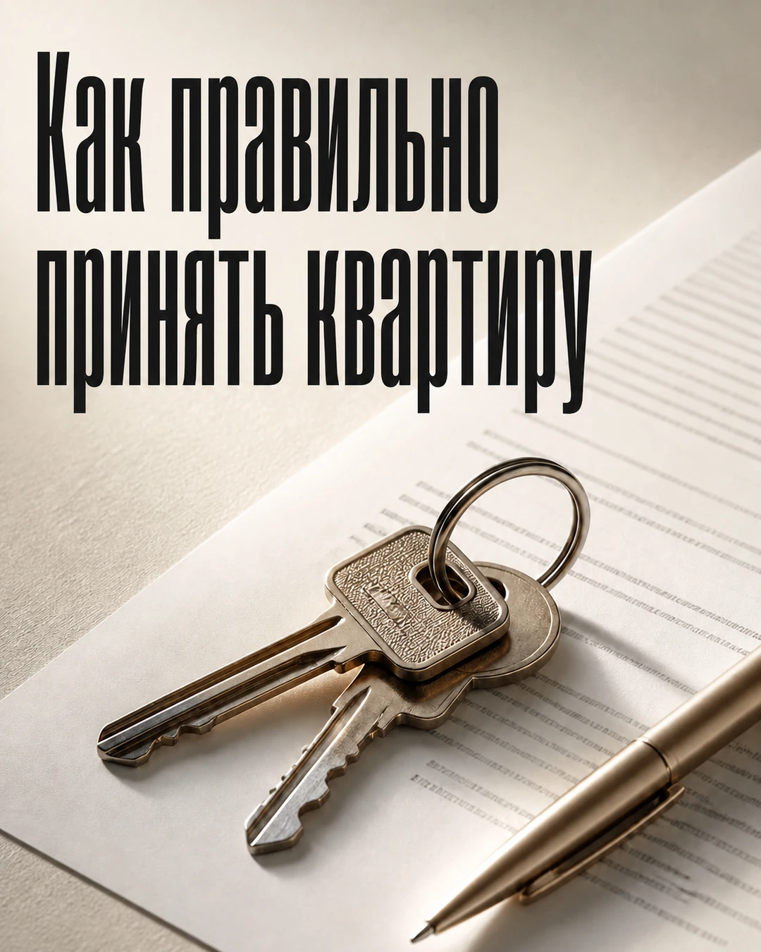 Обложка поста о приёмке квартиры после сделки