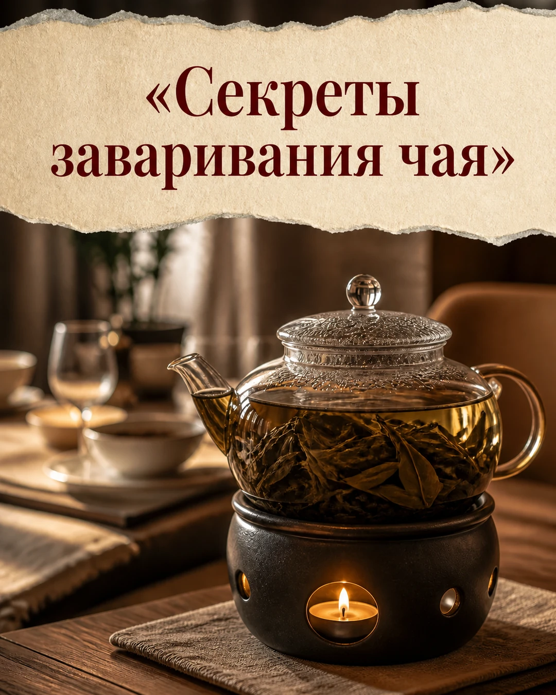 Обложка поста о выборе и подаче чая
