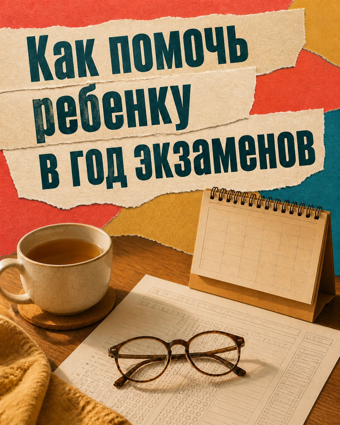 Обложка поста о поддержке выпускника во время подготовки
