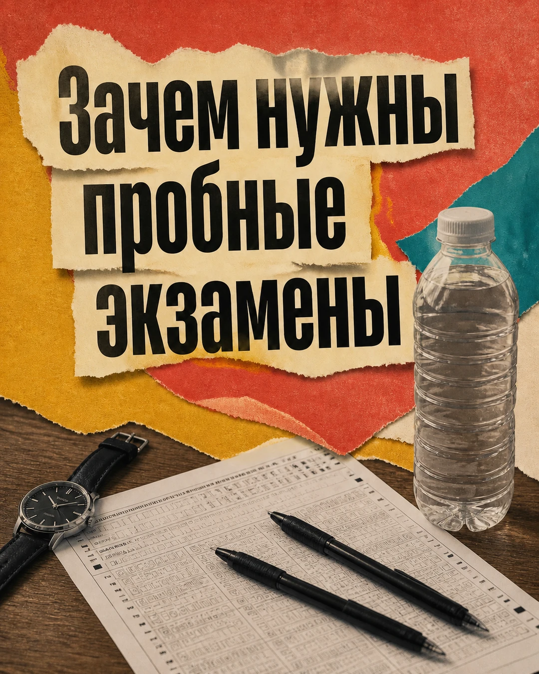 Обложка поста о задачах пробного экзамена
